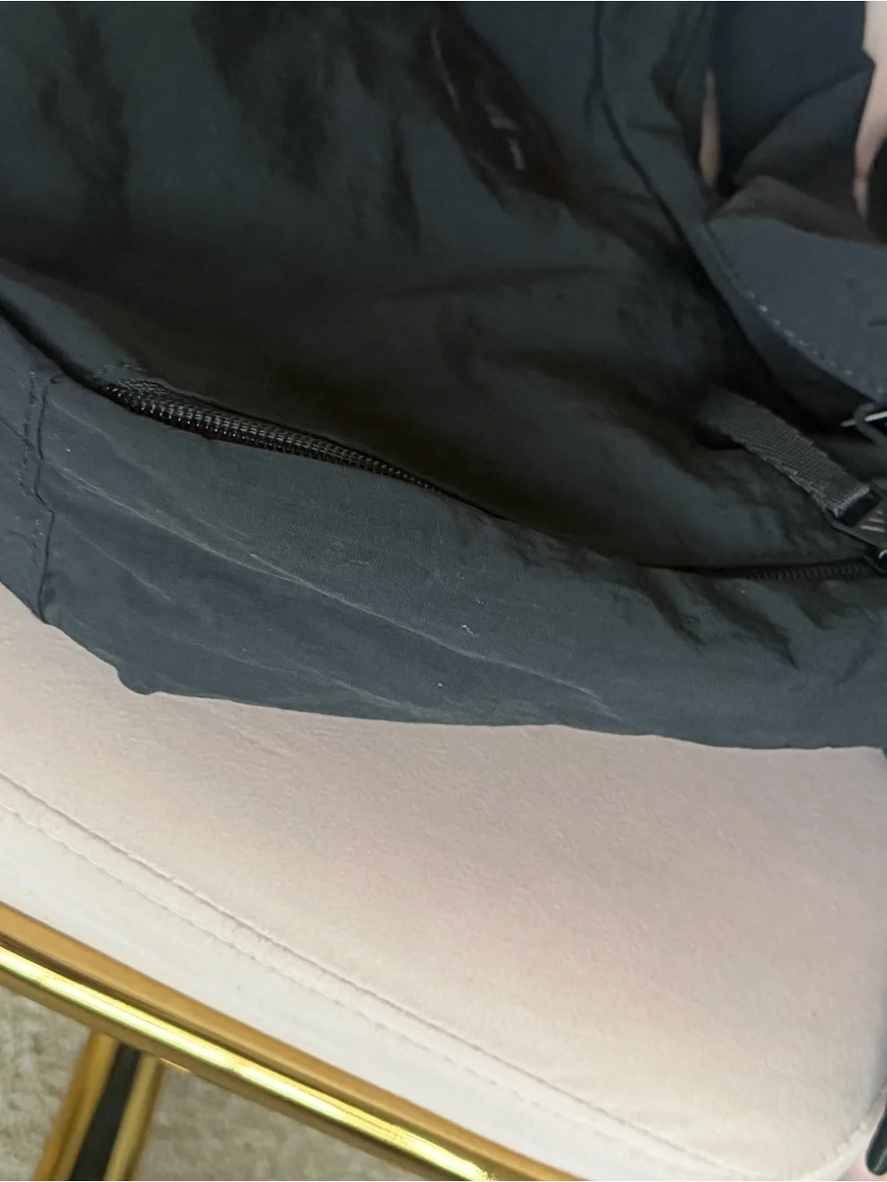 NWT adidas Crescent Crossbody in Black Nylon ORG RETAIL $48
